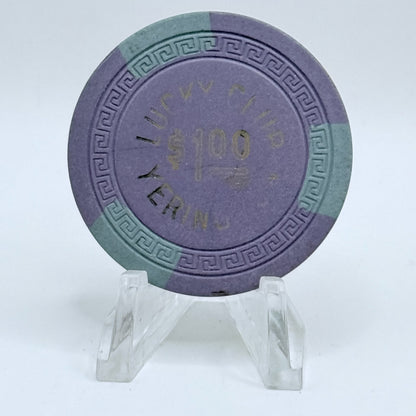 Dini's Lucky Club Yerington Nevada 1940s $1 Casino Chip N3257