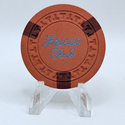 Frisco Club Reno Nevada 1951 Casino Chip N7663