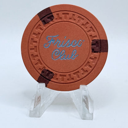 Frisco Club Reno Nevada 1951 Casino Chip N7663