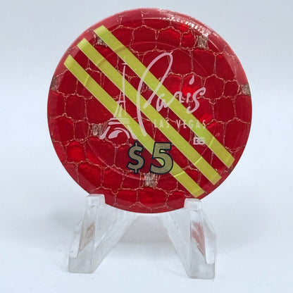 Paris Las Vegas Nevada 1999 $5 Jeton Casino Chip V5202