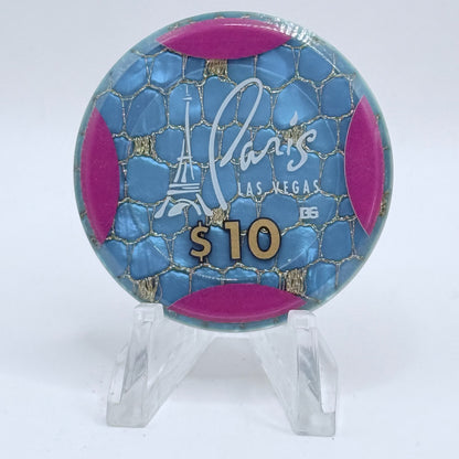 Paris Las Vegas Nevada 1999 $10 Jeton Casino Chip V5209