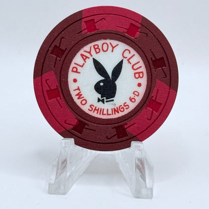 Playboy Club (Original) London United Kingdom 2/6 Table Chips - Older Currency