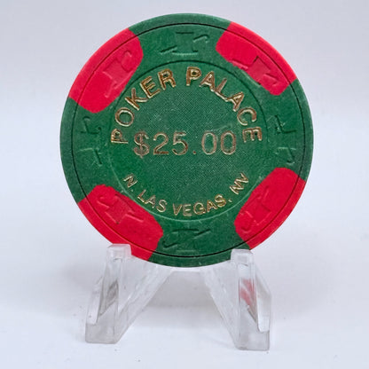 Poker Palace N. Las Vegas Nevada 1985 $25 Casino Chip N2351