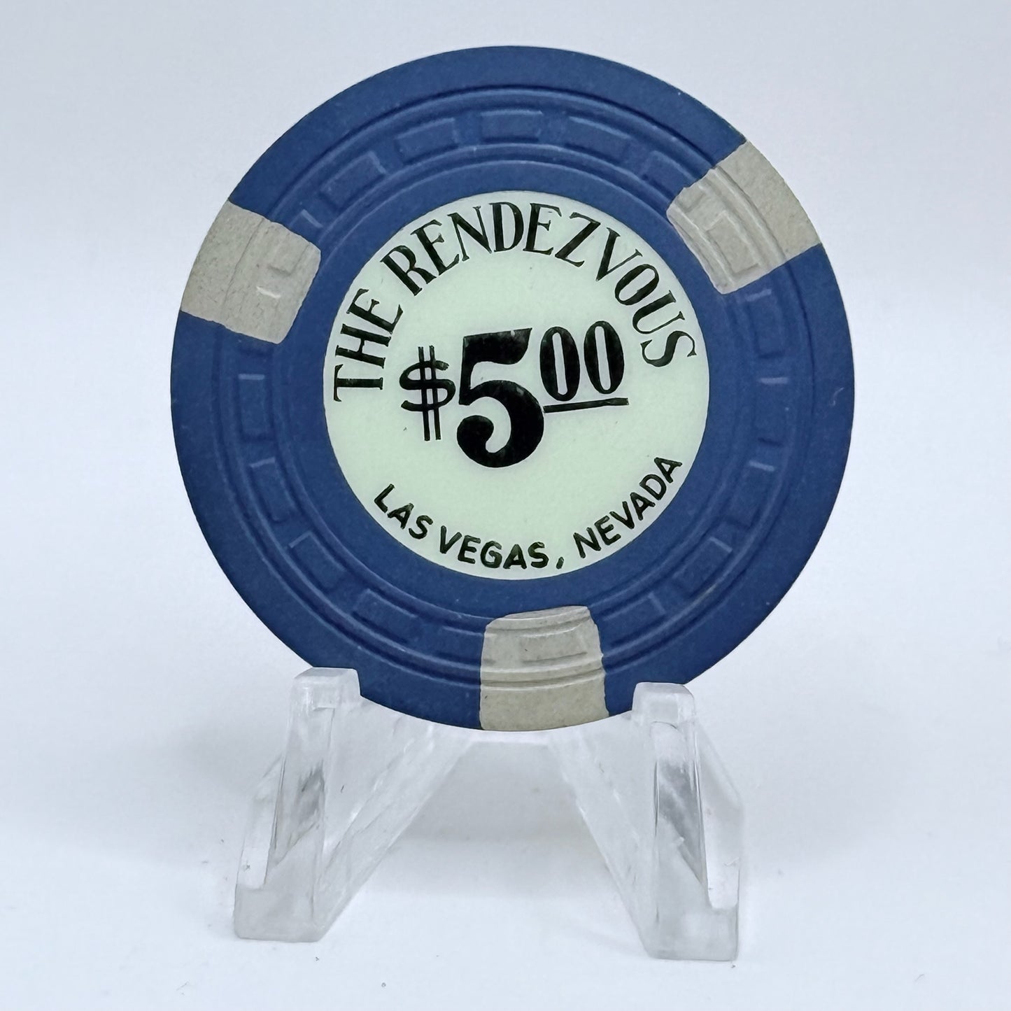 The Rendezvous Las Vegas Nevada 1960 $5 Casino Chip N2048