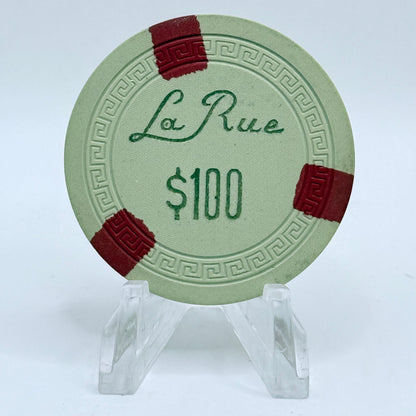 La Rue Restaurant and Casino Las Vegas Nevada 1950 $100 Casono Chip V6381