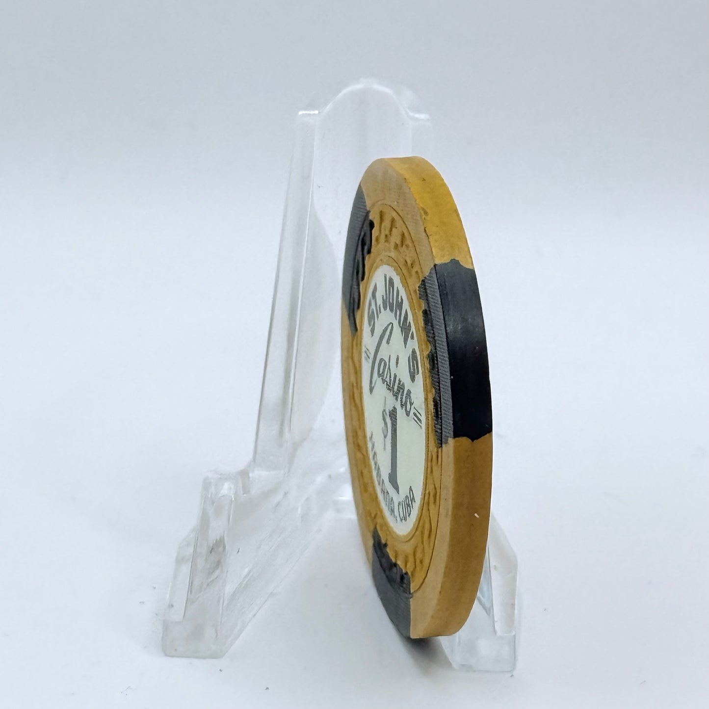 St. John's Casino Habana Cuba $1 Casino Chip