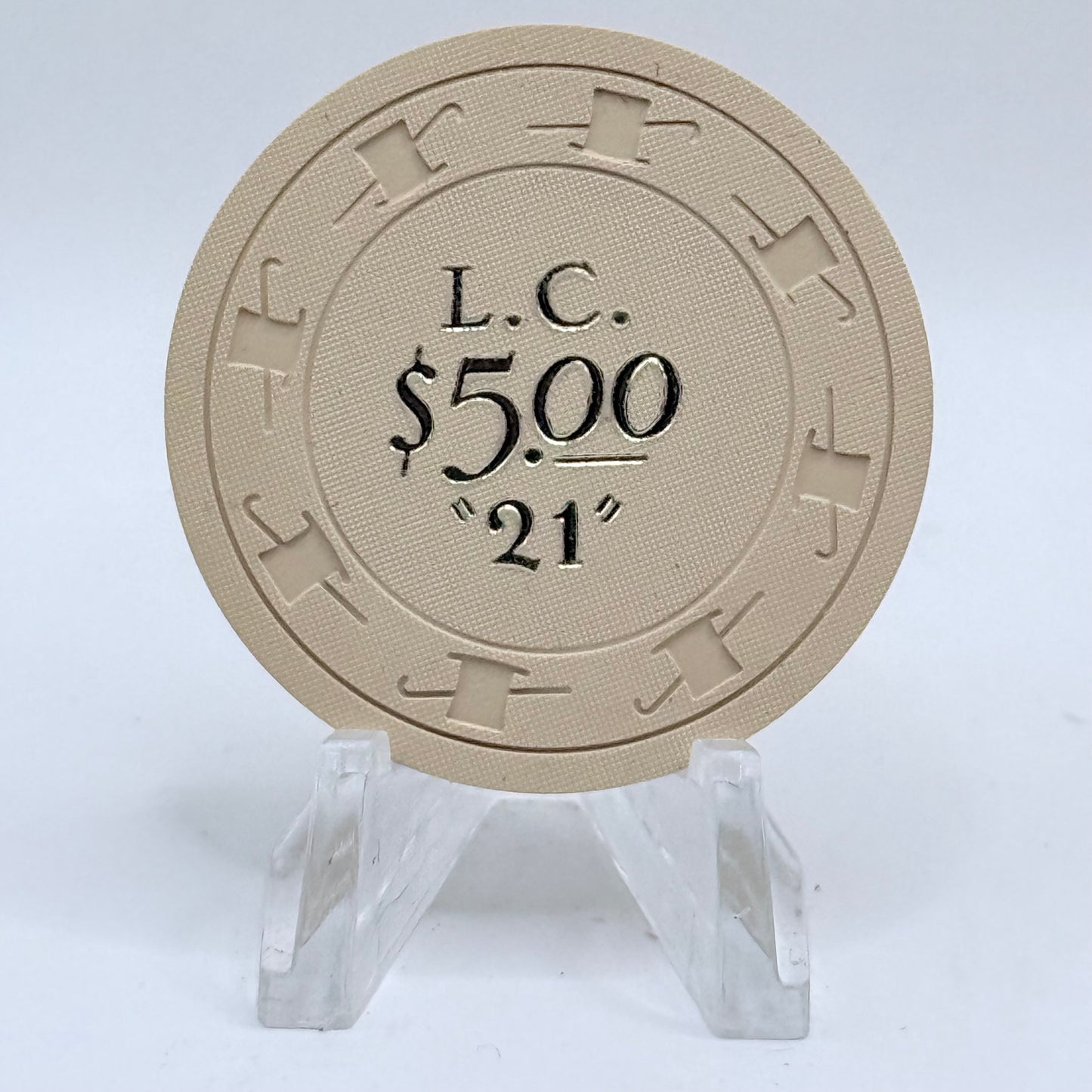 Little Casino Las Vegas Nevada 1964 $5  Casino Chip N3842