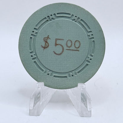 Little Club Las Vegas Nevada 1946 $5 Casino Chip N4117