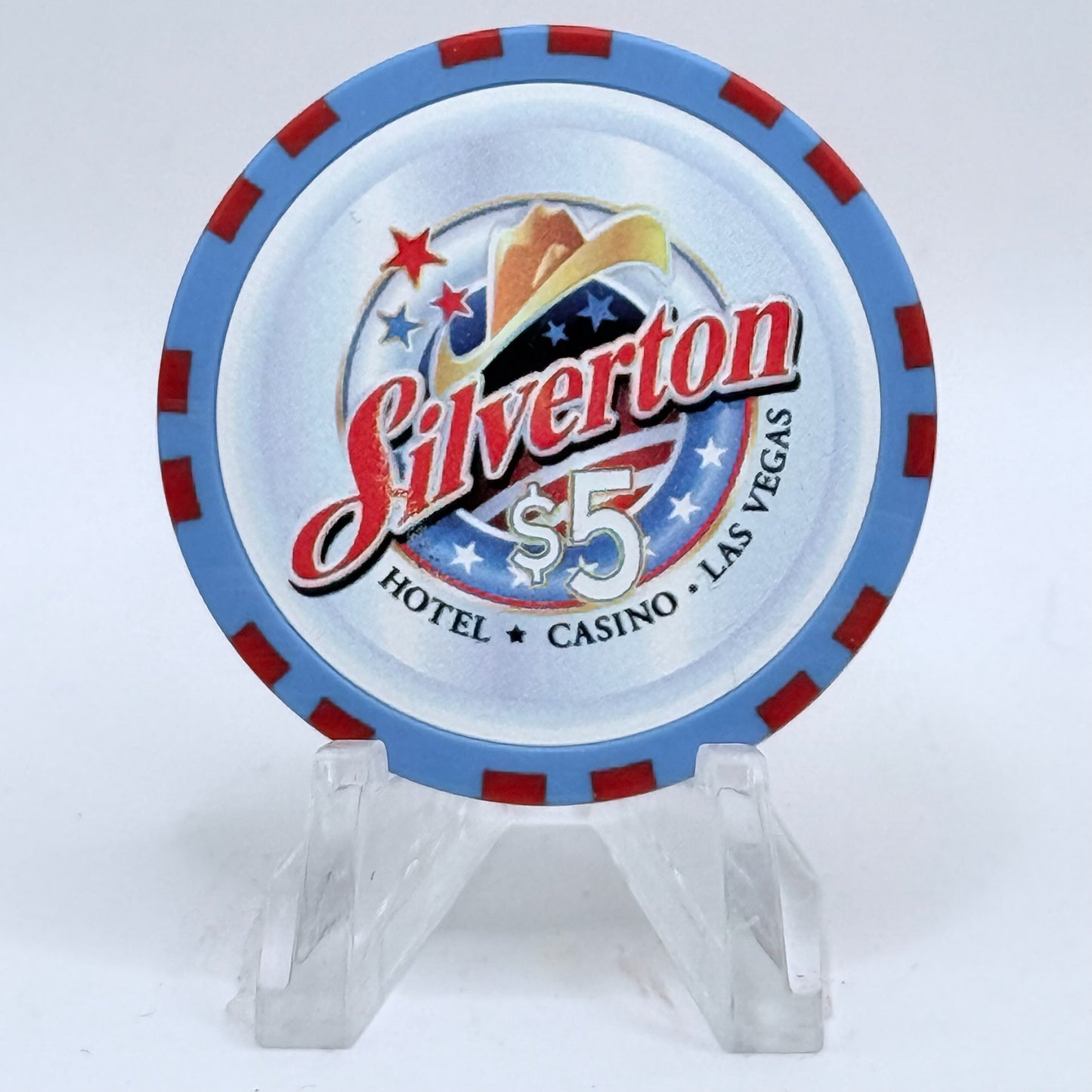 Silverton Las Vegas Nevada 1998 'President's Day' LE $5 Casino Chip V1542