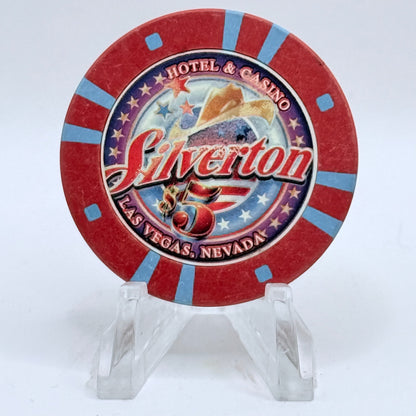 Silverton Las Vegas Nevada 2000 'New Year' LE $5 Casino Chip V7317