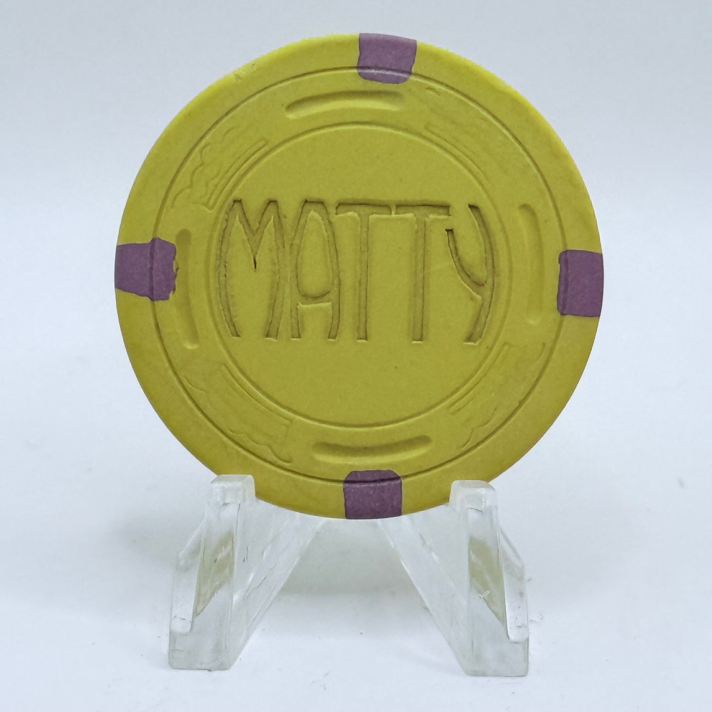 Matty's Club Las Vegas Nevada 1955 $5 Casino Chip N8732