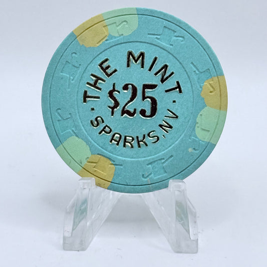The Mint Casino Sparks Nevada 1989 $25 Casino Chip V6950