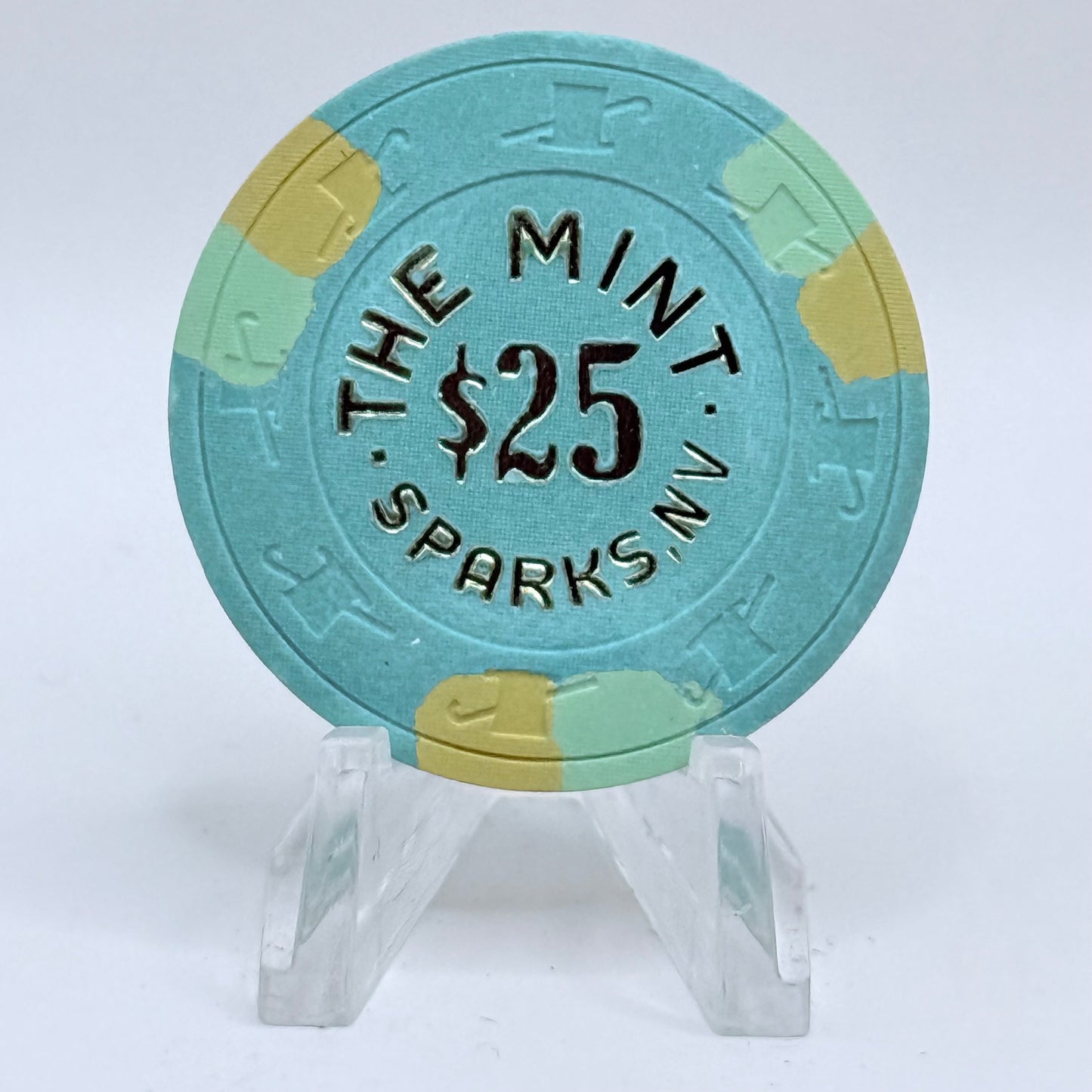 The Mint Casino Sparks Nevada 1989 $25 Casino Chip V6950