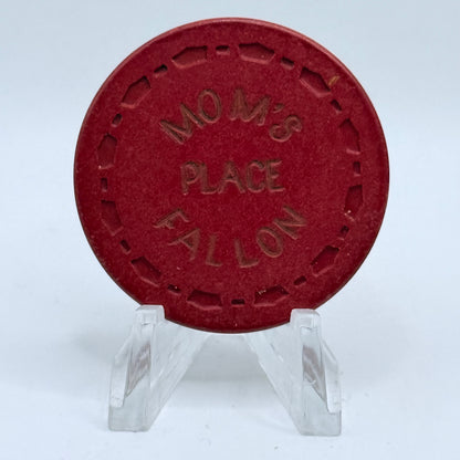 Mom's Place Fallon Nevada 1971 $1 Casino Chip N3272