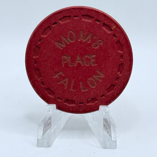 Mom's Place Fallon Nevada 1971 $1 Casino Chip N3272