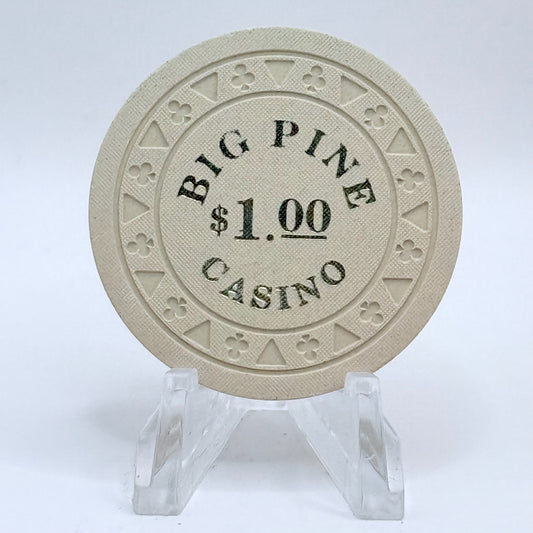 Sierra Springs Casino Big Pine California $1 Casino Chip