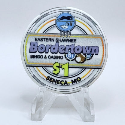 Bordertown Casino West Seneca Oklahoma $1 Casino Chip