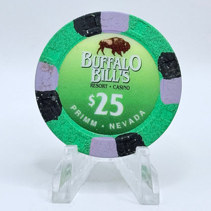 Buffalo Bill's Primm Nevada 1997 $25 Casino Chip N9384