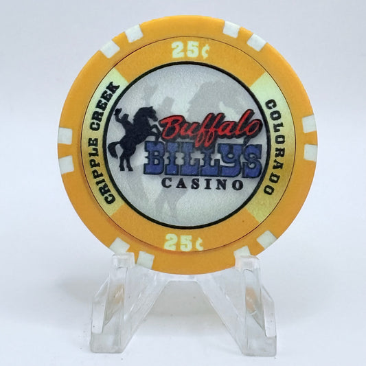 Buffalo Billy's Casino Cripple Creek Colorado 2009 $0.25 Casino Chip