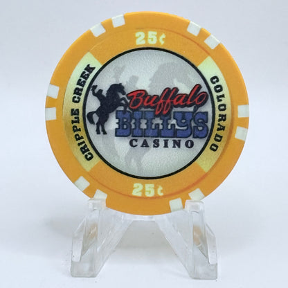 Buffalo Billy's Casino Cripple Creek Colorado 2009 $0.25 Casino Chip