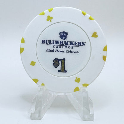Bullwhackers Black Hawk Black Hawk Colorado $1 Casino Chip