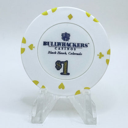 Bullwhackers Black Hawk Black Hawk Colorado $1 Casino Chip