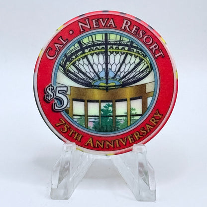 Cal-Neva Lodge Lake Tahoe Nevada 2001 LE $5 Casino Chip V8159