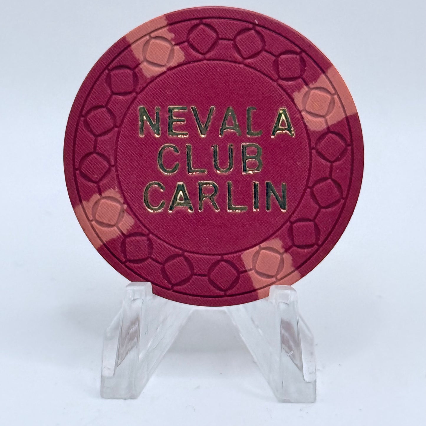 Nevada Club Carlin Nevada 1968 $5 Casino Chip N3280
