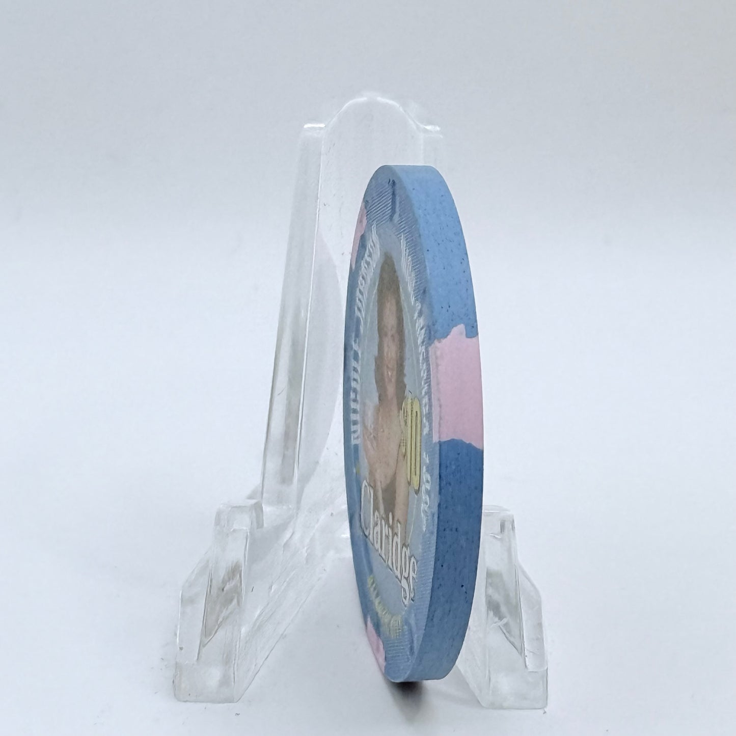 Claridge Atlantic City New Jersey 1999 'Miss America' LE $10 Casino Chip