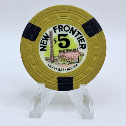 New Frontier Las Vegas Nevada 1955 $5 Casino Chip N1674