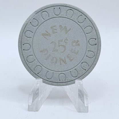 Pioneer Club Las Vegas Nevada 1955 $0.25 Casino Chip N8949