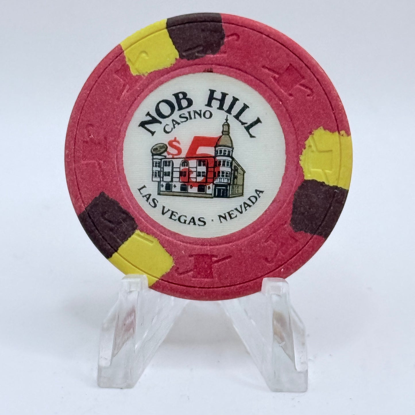 Nob Hill Casino Las Vegas Nevada 1979 $5 Casino Chip N1967