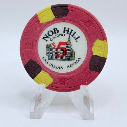 Nob Hill Casino Las Vegas Nevada 1979 $5 Casino Chip N1967