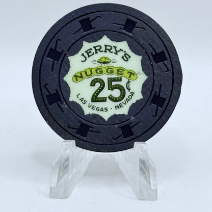 Nugget "Jerry’s" Las Vegas Nevada 1960's $.25 Chip N1974