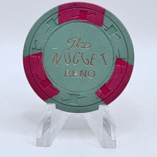 The Nugget Reno Nevada 1947 $1 Casino Chip N3777