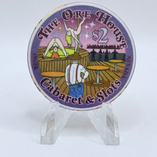The Ore House Reno Nevada 1990 $2 Casino Chip V5153 "LIMITED TO 200"