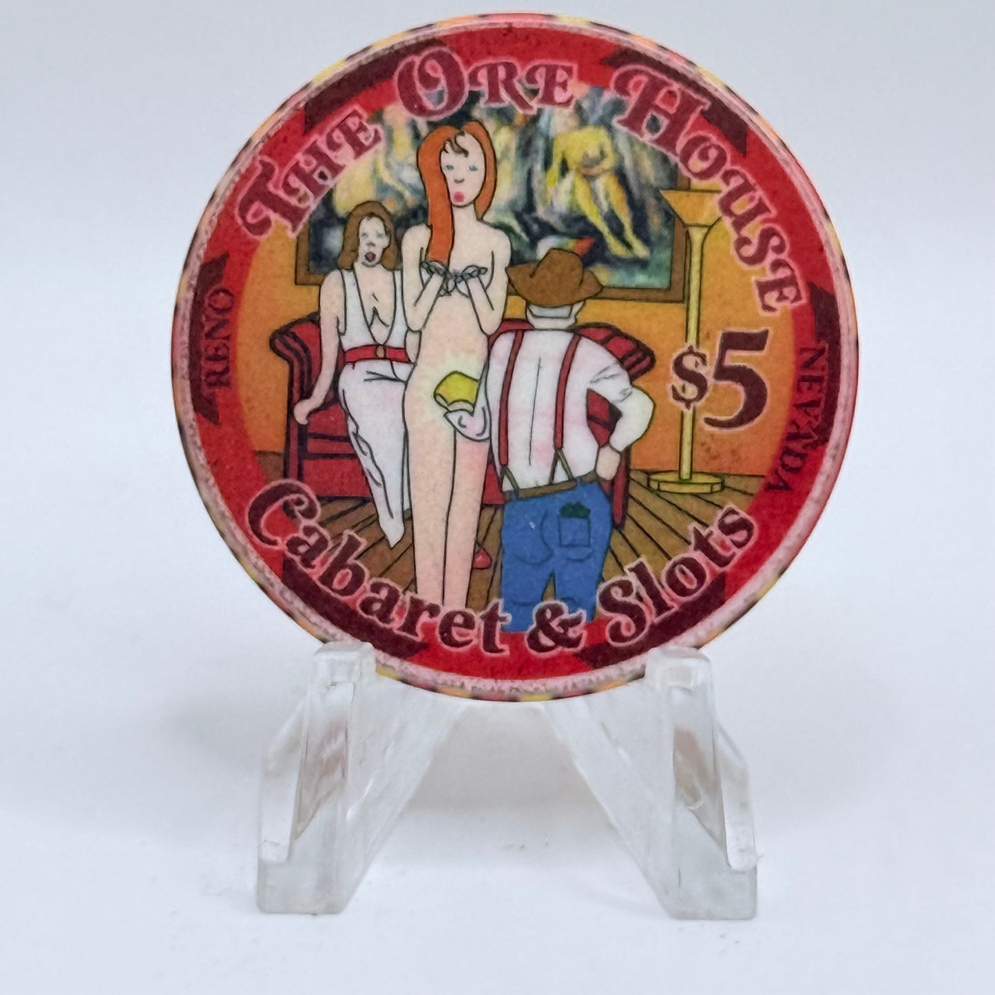 The Ore House Reno Nevada 1990 $5 Casino Chip V5154 "LIMITED TO 200"