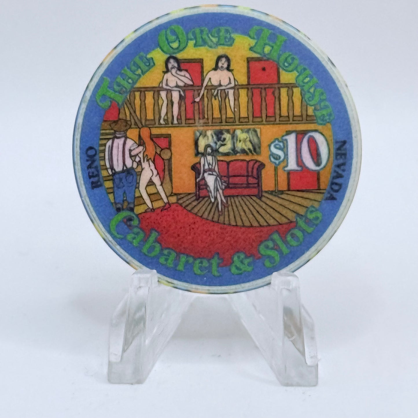 The Ore House Reno Nevada 1990 $10 Casino Chip V5155 "LIMITED TO 200"