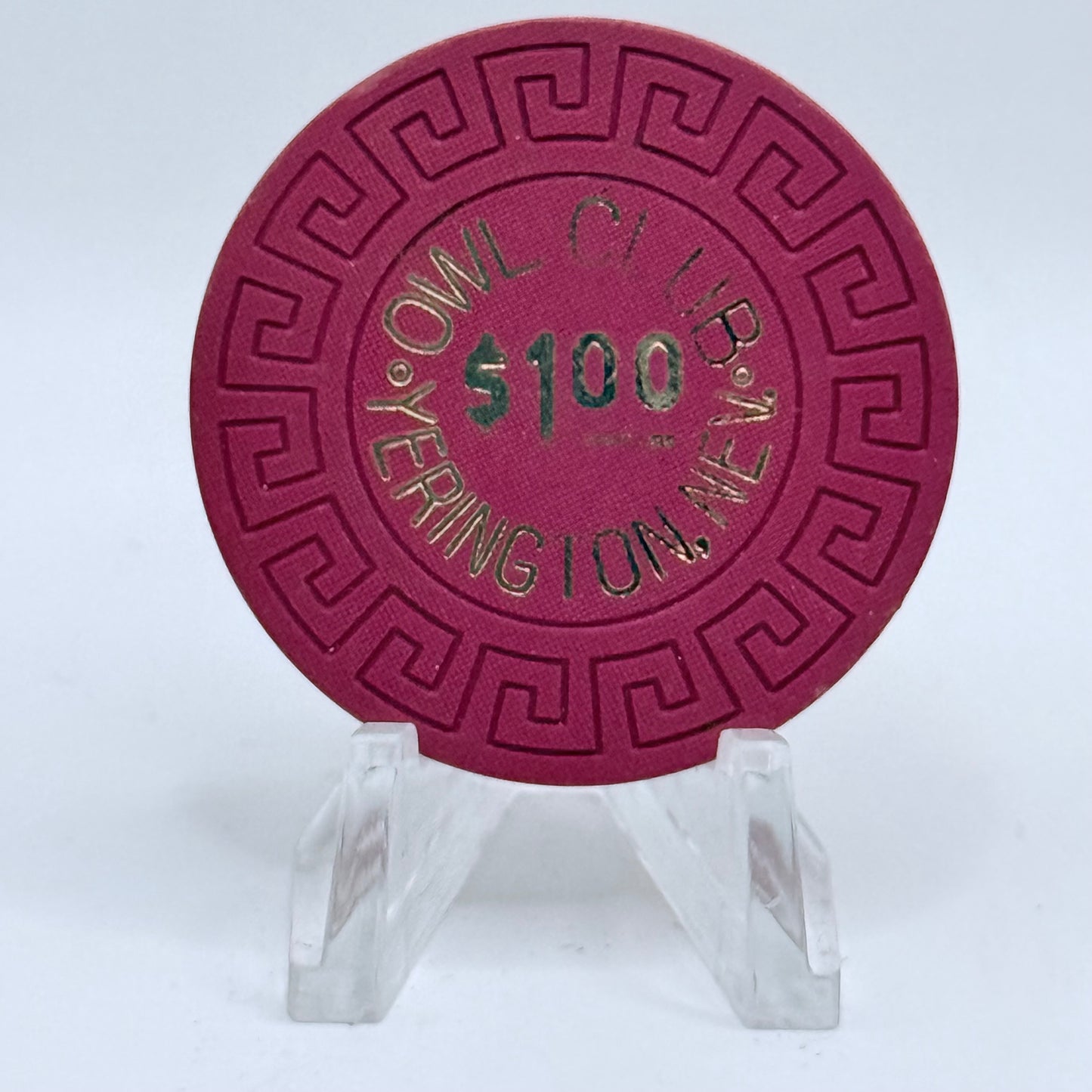 Owl Club Yerington Nevada 1974 $1 Casino Chip N3293