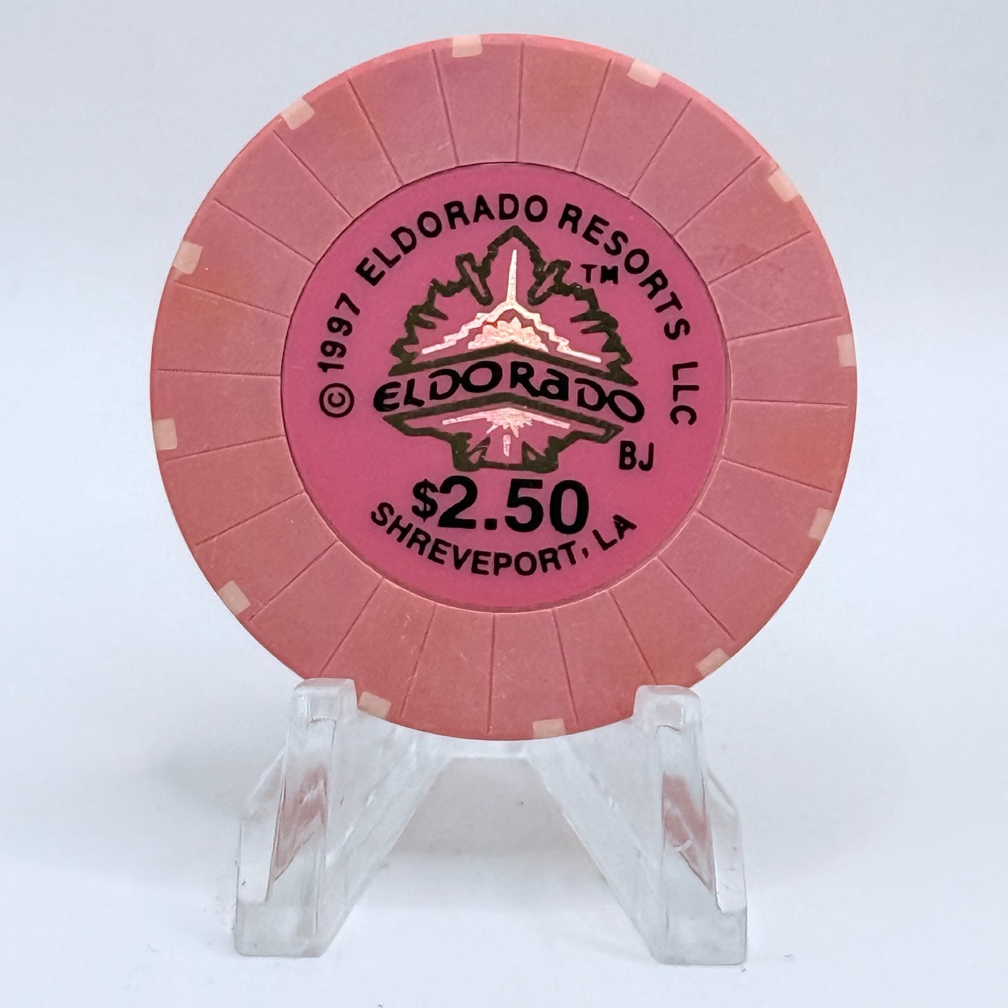 Eldorado Shreveport Louisiana 2005 $2.50 Casino Chip