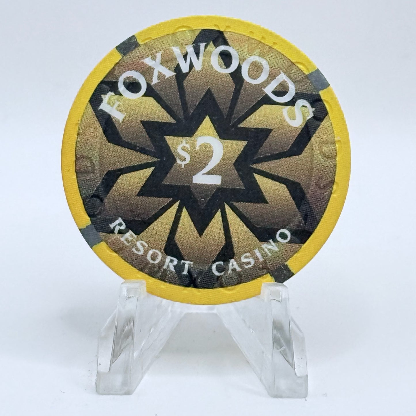 Foxwoods Ledyard Connecticut $2 Casino Chip