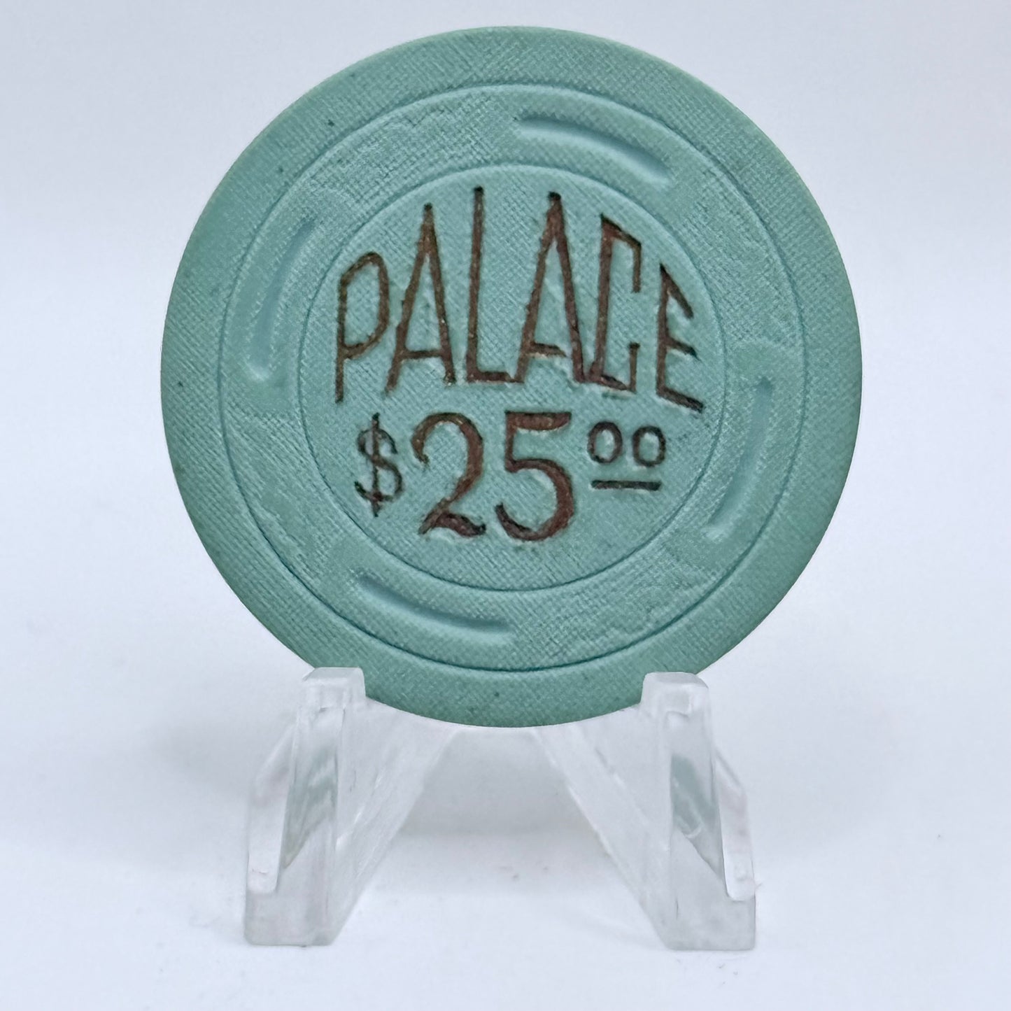 Palace Club Casino Reno Nevada 1940's $25 Casino Chip E1787