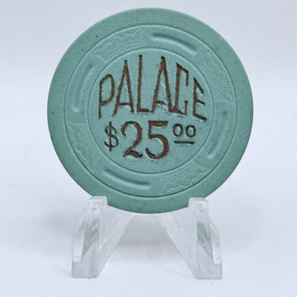 Palace Club Casino Reno Nevada 1940's $25 Casino Chip E1787