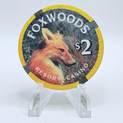 Foxwoods Ledyard Connecticut $2 Casino Chip