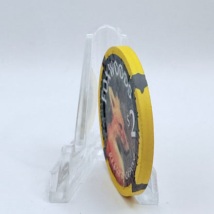 Foxwoods Ledyard Connecticut $2 Casino Chip