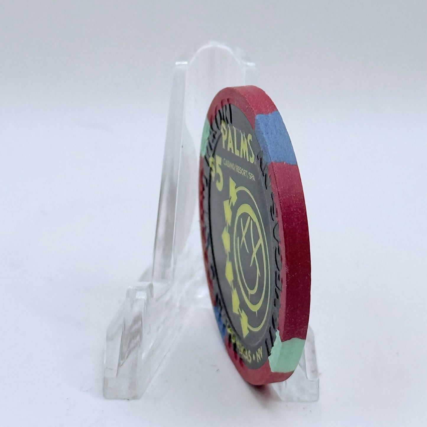Palms Casino Resort Las Vegas Nevada 2018 "Blink-182" $5 Chip