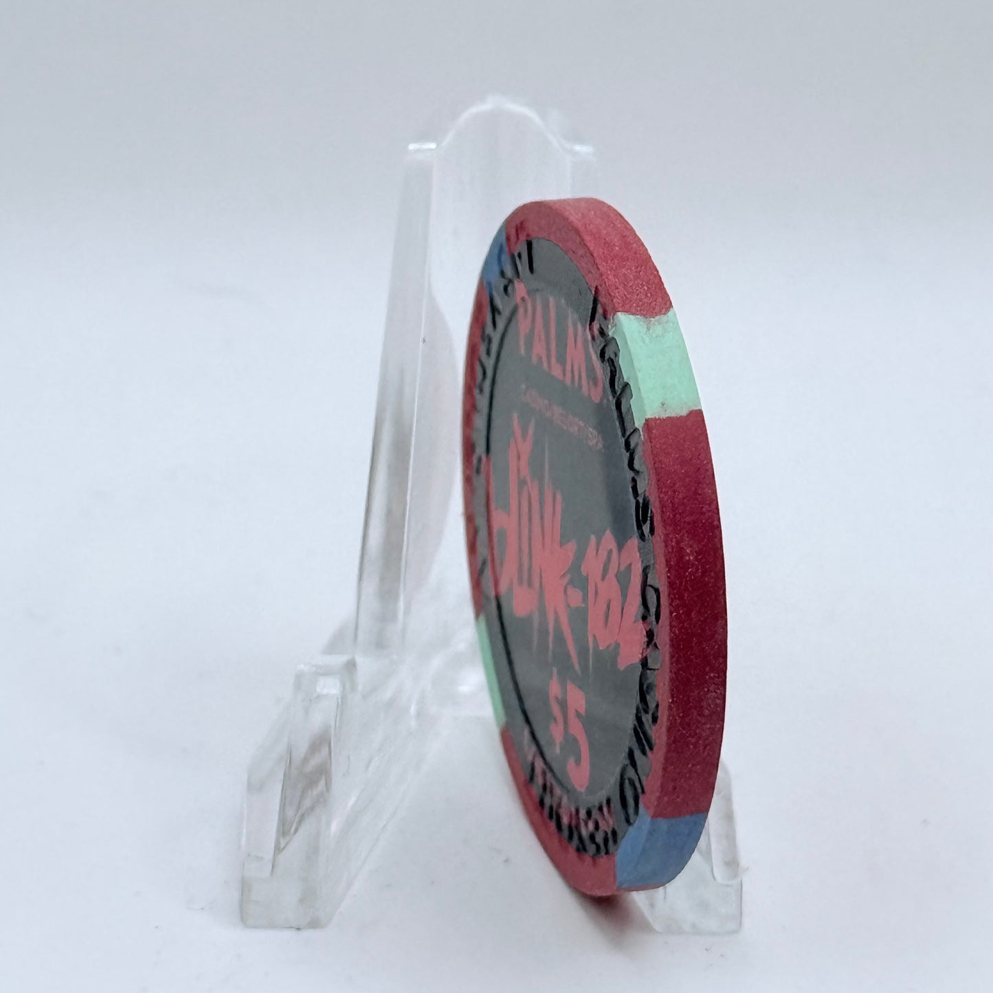 Palms Casino Resort Las Vegas Nevada 2018 "Blink-182" $5 Chip