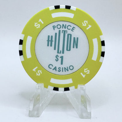Hilton Ponce Puerto Rico $1 Casino Chip