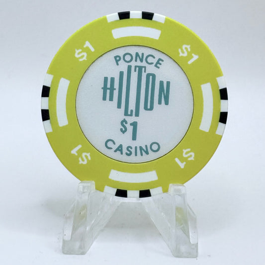 Hilton Ponce Puerto Rico $1 Casino Chip