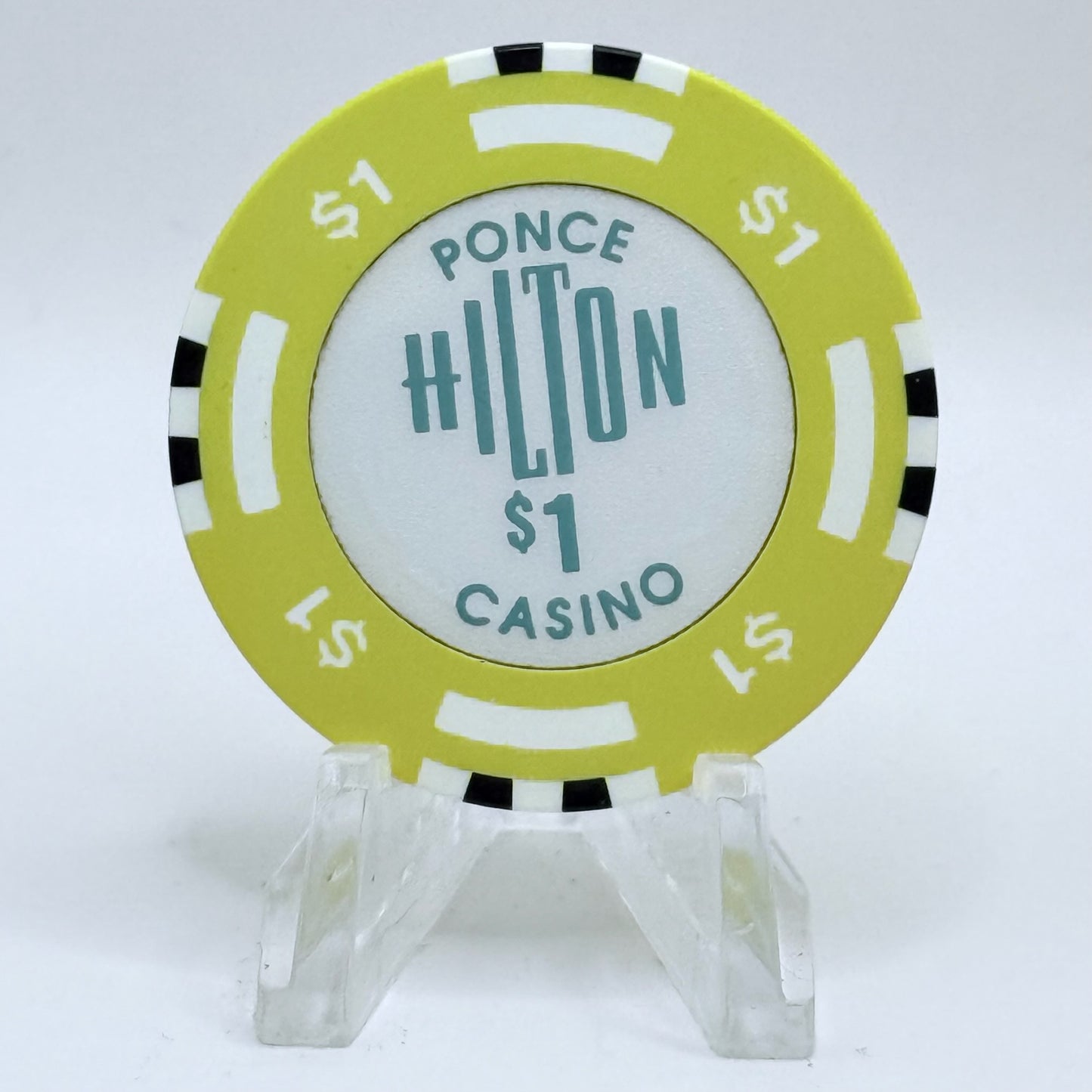 Hilton Ponce Puerto Rico $1 Casino Chip